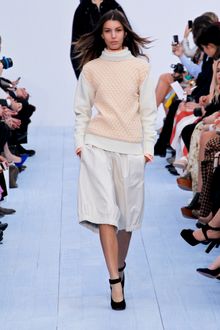 Chloé Fall 2012 Baggy Leather Bloomers - Lyst