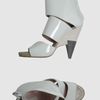 Chloé Highheeled Sandals in White (pink) - Lyst