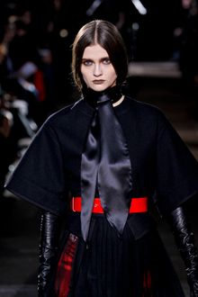 Givenchy Fall 2012 Black Crew Neck Kimono Sleeve Top - Lyst