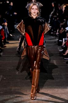 Givenchy Fall 2012 Over-The-Knee Leather Wedge Boots - Lyst
