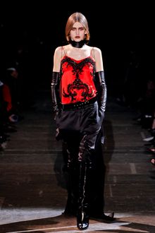 Givenchy Fall 2012 Over-The-Knee Leather Wedge Boots - Lyst