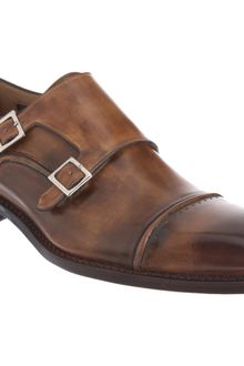 Harris Seamed Double Monk Shoe - Lyst