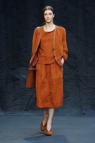 Hermes Fall 2012 Tan Leather Briefcase  in Brown - Lyst