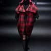 John Galliano Fall 2012 Two Toned Sleeveless Coat With Oversized Collar in Black - Lyst