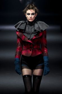 John Galliano Fall 2012 Two Toned Jacket - Lyst