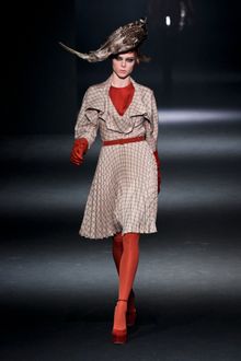 John Galliano Fall 2012 Brown Tights - Lyst