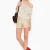 Nasty Gal Gold Dust Sequin Shorts in Gold - Lyst