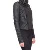 Rick Owens Leather Biker Jacket in Black - Lyst