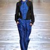 Stella Mccartney Fall 2012 Baggy Pants With Botanical Embroideries in Blue - Lyst