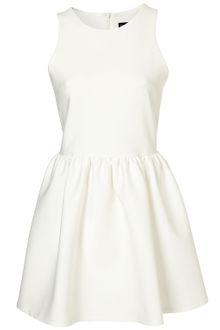 Topshop Scuba Skater Dress - Lyst