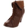 Volatile Very Volatile Womens Mugsy Laceup Boot in Brown (light brown) - Lyst