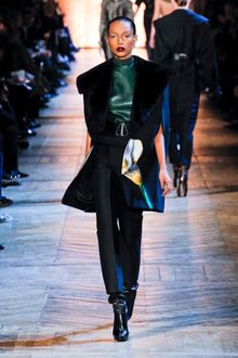 Yves Saint Laurent Fall 2012 Black High Heel Ankle Boots - Lyst
