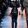 Yves Saint Laurent Fall 2012 Black Knee Length Leather Boots in Black - Lyst