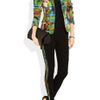 Altuzarra Printed Stretchponte Leggings in Black - Lyst