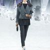Chanel Fall 2012 Black Pleated Cropped Pants in Black - Lyst
