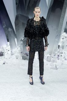 Chanel Fall 2012 Crystal Shard Cropped Jacket  - Lyst
