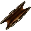 Charlotte Olympia Suede Shell Clutch in Black - Lyst