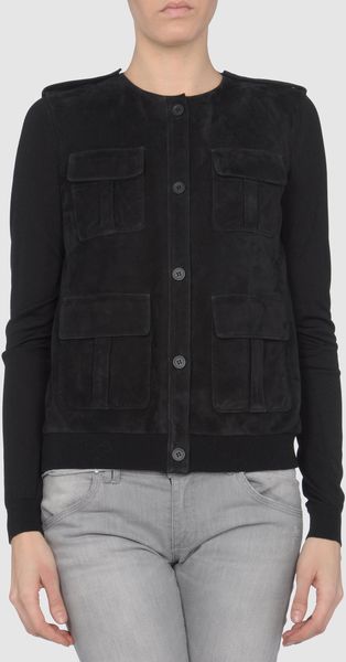 Jil Sander Jacket in Black - Lyst