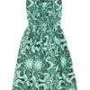 Jonathan Saunders Yvie Printed Cottonblend Twill Dress in Green (mint) - Lyst