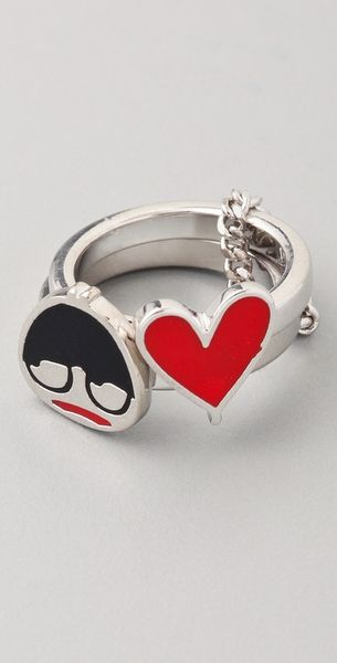 Marc By Marc Jacobs Miss Marc Harem Ring - Lyst