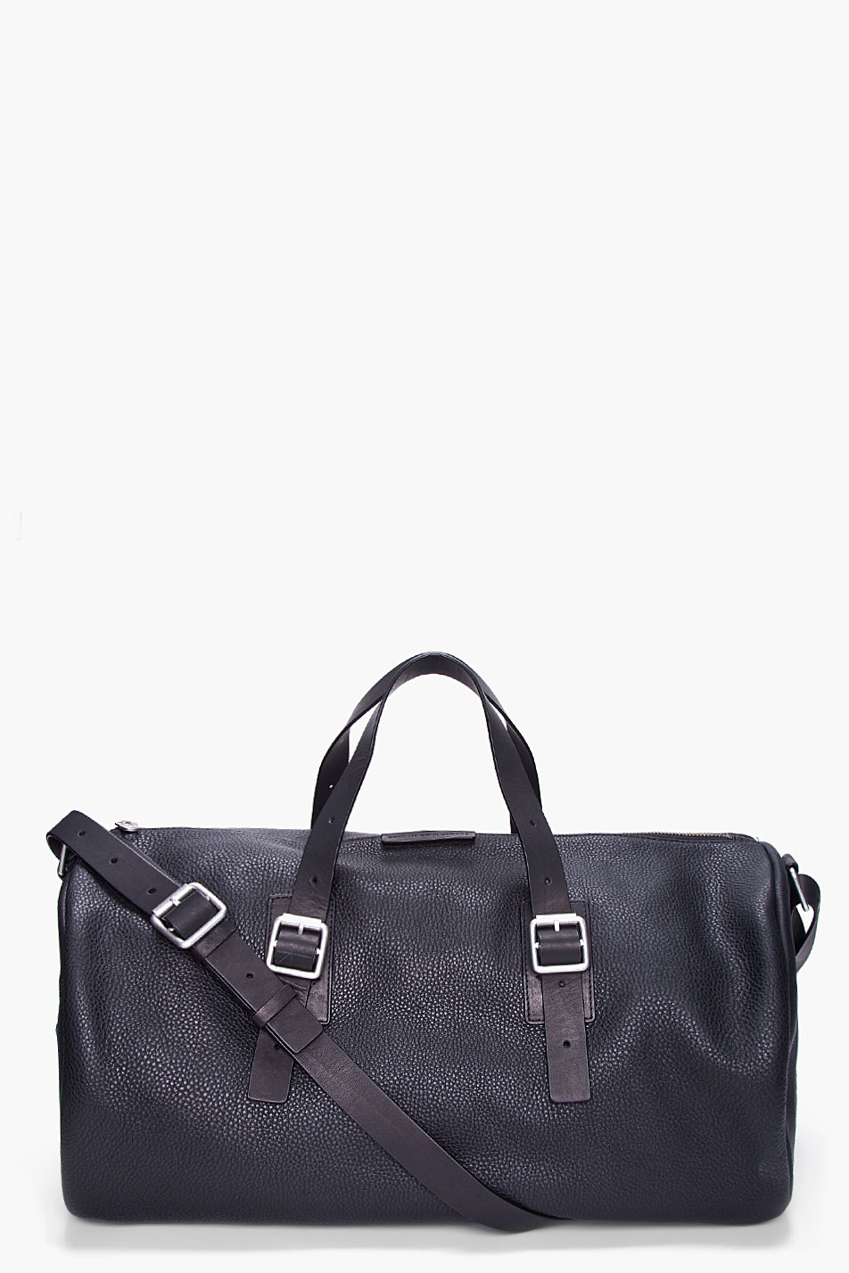 Marc By Marc Jacobs Black Simple Leather Duffle Bag In Black For Men Lyst 1302