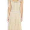 Philosophy Di Alberta Ferretti Lace and Cottontulle Dress in Beige (cream) - Lyst