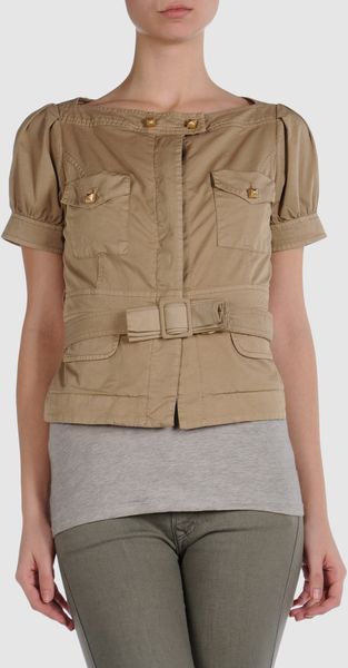 Red Valentino Blazer in Brown (sand) - Lyst