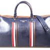 Serafini Tennis Bag Blue Letaher France in Blue for Men - Lyst