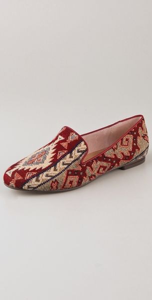 Steven Madee Fabric Flats - Lyst