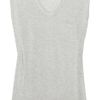 T By Alexander Wang Classic Muscle Jersey Tshirt in Gray - Lyst