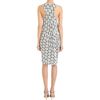 Thakoon Gathered Front Dress in Gray (white) - Lyst