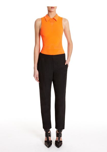 Alexander Wang Paneled Trouser in Black - Lyst