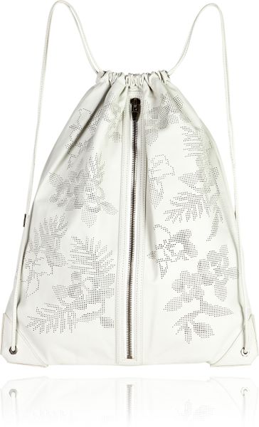 Alexander Wang Gym Sack with Black Nickel Hardware in White (parchment) - Lyst