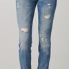 Current/elliott The Ankle Skinny Jeans in Blue - Lyst