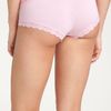 Hanky Panky Lace Trim Knit Boyshorts in Pink (cotton candy) - Lyst