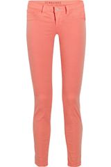 J Brand 811 Mid-rise Twill Skinny Jeans
