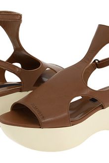 Jil Sander Platform Sandals - Lyst