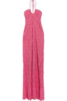 M Missoni Crochet-Knit Cotton-Blend Maxi Dress - Lyst