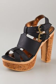 Twelfth Street by Cynthia Vincent Petra Platform Sandals - Lyst