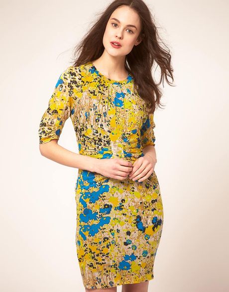 Whistles Wild Meadow Dress in Blue (multi) - Lyst