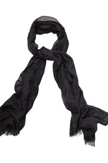 Yves Saint Laurent Leopard Scarf - Lyst