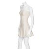 Hervé Léger Strapless Flared Bandage Dress: Ivory in White - Lyst