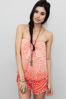 Indah Halter Romper - Lyst