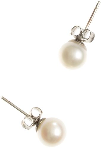 J.Crew Pearl Stud Earrings - Lyst