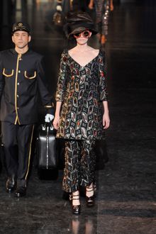 Louis Vuitton Fall 2012 Kaleidoscope Appliqué Tailored Pants  - Lyst