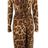 Michael Kors Dress in Brown (antelope) - Lyst