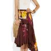 Missoni Prisca Ruffled Silkgeorgette Skirt in Multicolor (multicolored) - Lyst