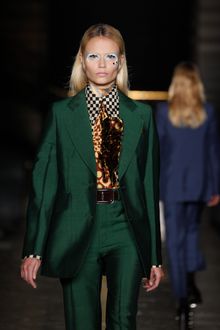 Miu Miu Fall 2012 Checkerboard Collared Shirt - Lyst
