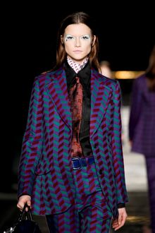 Miu Miu Fall 2012 Op Art Silk Tie - Lyst