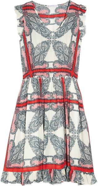 Paul & Joe Sister Karla Paisley-print Voile Dress - Lyst
